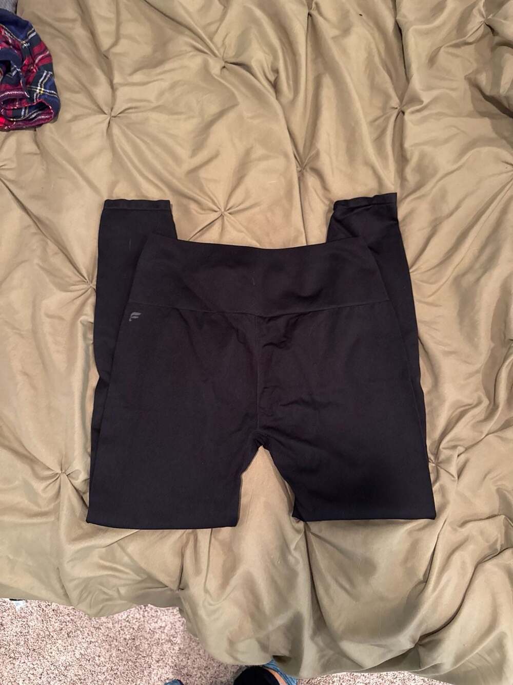 Fabletics Sync Seamless High-Waisted Leggings Black Size M